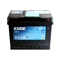 60 AH AGM EK600 EXIDE AKÜ